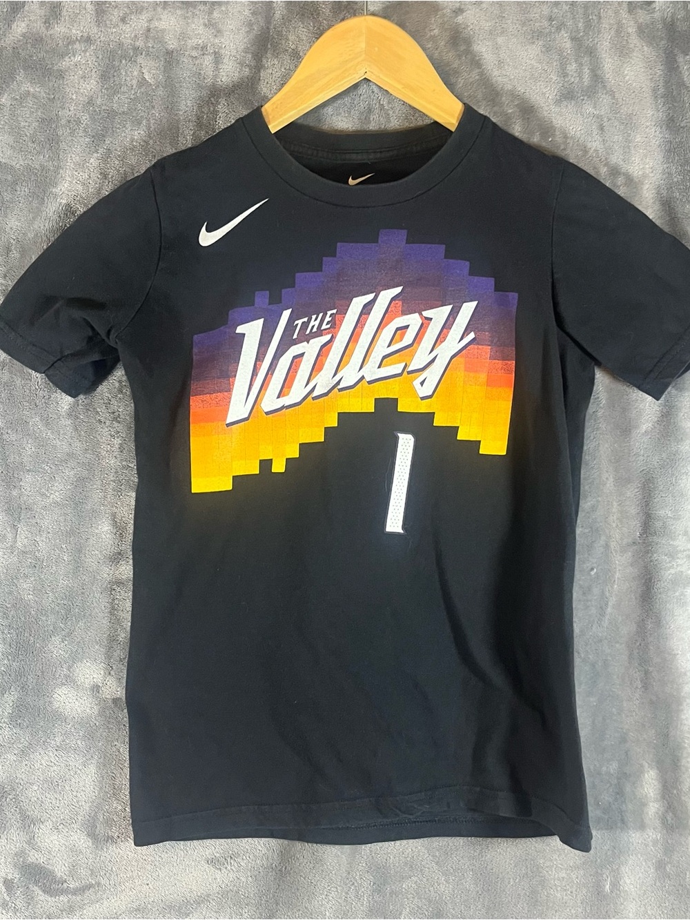 Nike Black 'The Valley' Gradient Graphic Tee